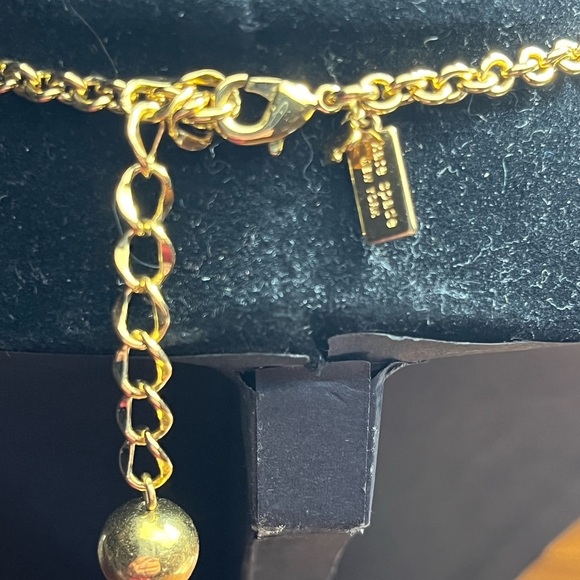 Kate Spade On the Town crystal and  Gold Necklace - Picture 5 of 8
